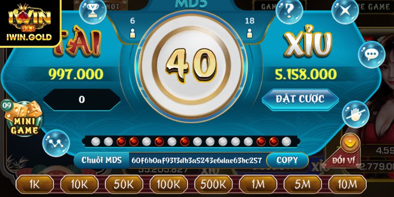 Tài Xỉu MD5 - Trò Chơi Công Nghệ Minh Bạch Tại IWIN 1 Thuật toán MD5 là gì?